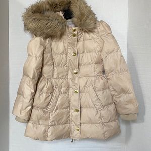 JUICY COUTURE Girls Puffer Winter Jacket Size 6-7